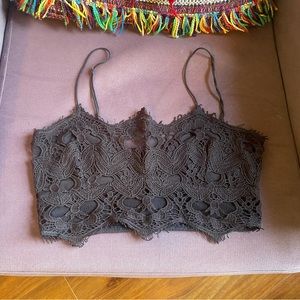 FP One Athena Bralette in Dark Brown